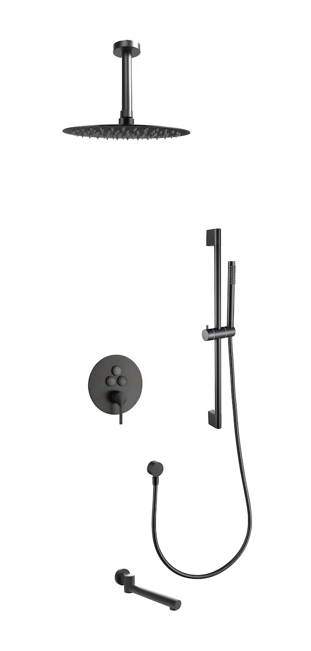 Modern Premium Wall-Mounted Shower System (T3006）