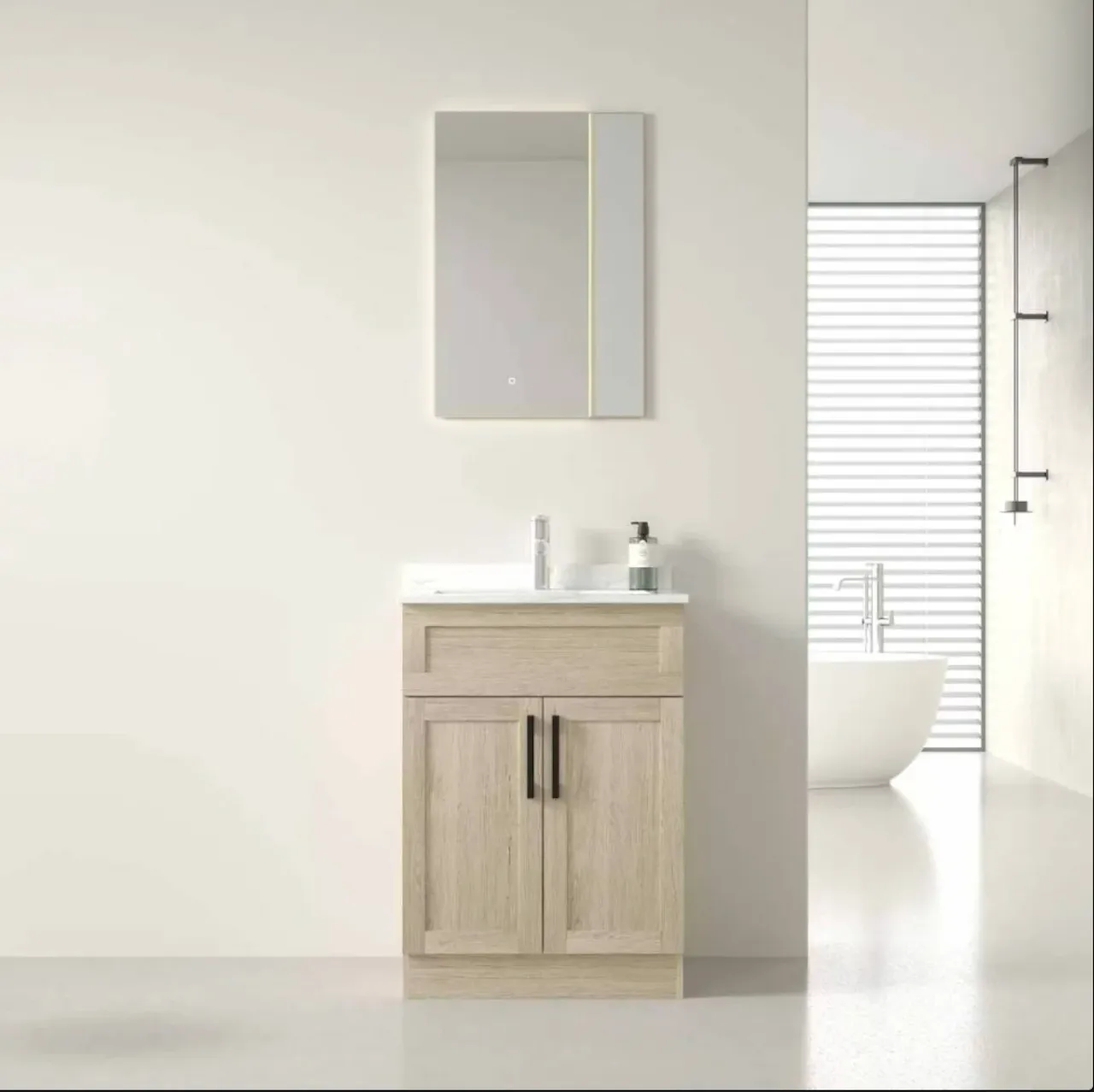 MDF 24" Two Door Vanity